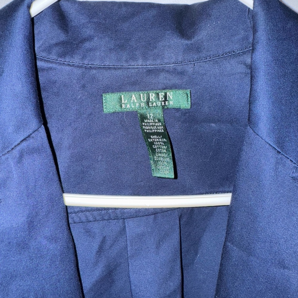 Lauren Ralph Lauren Navy Tailored Blazer - Picture 4 of 4